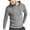 Dark Gray, variant on Lilgiuy Men Hooded Sweatshirt Long Sleeve Solid Knitted Hoodie Pullover Sweater