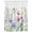 Pink Green Blue, variant on Spring Floral Waterproof Fabric Shower Curtain,Watercolor Herbs Summer Botanical Waterproof Fabric Shower Curtain for Bathroom Curtains Bathtubs Hotel Shower Curtains with 12 Hooks Stall 54x78in