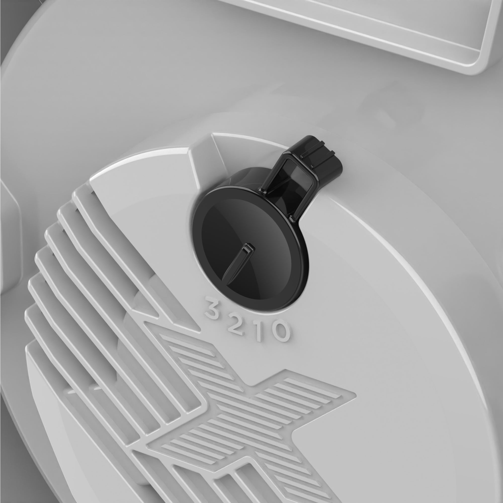Lasko X-Blower 3-Speed 6 Position Floor Fan, Gray, X12904