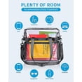 thumbnail image 3 of Clear Bag Stadium Approved, Lightweight Waterproof Roomy Clear Tote Bag, See Through Transparent Clear Bag 12x6x12, 3 of 5