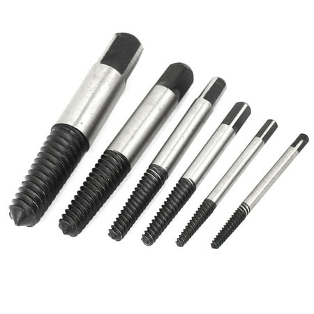 6 Pcs Spiral 3-22mm Screw Bolt Extractor Remover Tool