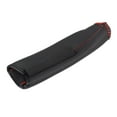 thumbnail image 4 of Leather Hand Brake Cover Protective Sleeve For / Accord / 8, Black + Red Line, 4 of 4