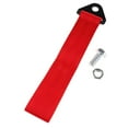 thumbnail image 2 of LOVIVER Easy Install Car Tow Strap Set Front/Rear Bumper Hook Red, 2 of 6