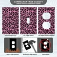 thumbnail image 5 of IAUYY Retardant PC Material Duplex Outlets Switch Plate Covers Easy DIY Installation with Screws Light Switch Cover Plate Black Outline, 5 of 9