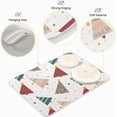 thumbnail image 4 of Dish Drying Mat for Kitchen Counter, Decorated Christmas Tree Microfiber Kitchen Dish Mat Super Absorbent Dish Drainer Mat Heat-resistant Kitchen Counter Mat, 18x24 Inch, 4 of 7