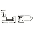thumbnail image 2 of Sea-Dog 412231W-3 SeaDog Powder Coated Aluminum & Stainless Waterproof Heavy Duty 12V Wiper Motor White Finish, 2 of 2
