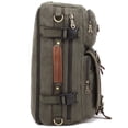thumbnail image 3 of KAUKKO Mochila de viaje para hombres al aire libre, mochila de lona para acampar y caminar KAUKKO  FH05-Green, 3 of 5