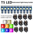 thumbnail image 2 of Soumake 10-Pack T5 Car Dashboard Light Lamp Holders, Super Bright 3030-3 SMD Twist Lock LED Kit, 2 of 7