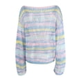 thumbnail image 4 of Women's Hollowed - Out Beach Wear Sunscreen Sweater - Line Neck Design, 4 of 8