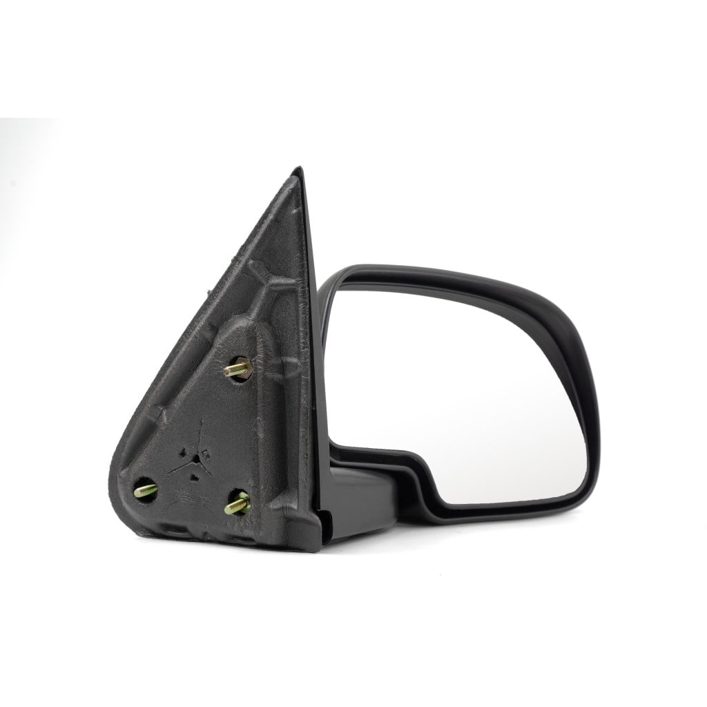 For Chevy Silverado 1500 Classic 2007 Door Mirror Passenger Side | Manual View Matte Textured Black | Standard Style | GM1321230 | 25876715