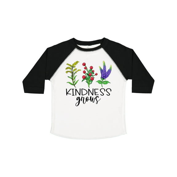 Inktastic Kindness Grows Wildflowers Boys or Girls Toddler T-Shirt