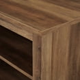 thumbnail image 3 of Walker Edison Open Storage TV Stand for TVs up to 65", Reclaimed Barnwood, 3 of 10