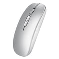 thumbnail image 1 of Ratón M103 2.4G + BT5.1 Ratón inalámbrico de modo dual Ratones de oficina ergonómicos 3 engranajes DPI ajustable Batería de litio incorporada de 500 mAh Plata Maboto Ratón, 1 of 5