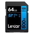 thumbnail image 1 of Memoria Lexar 800x Sdxc Uhs-1 64gb 120mb/s Clase 10, 1 of 3
