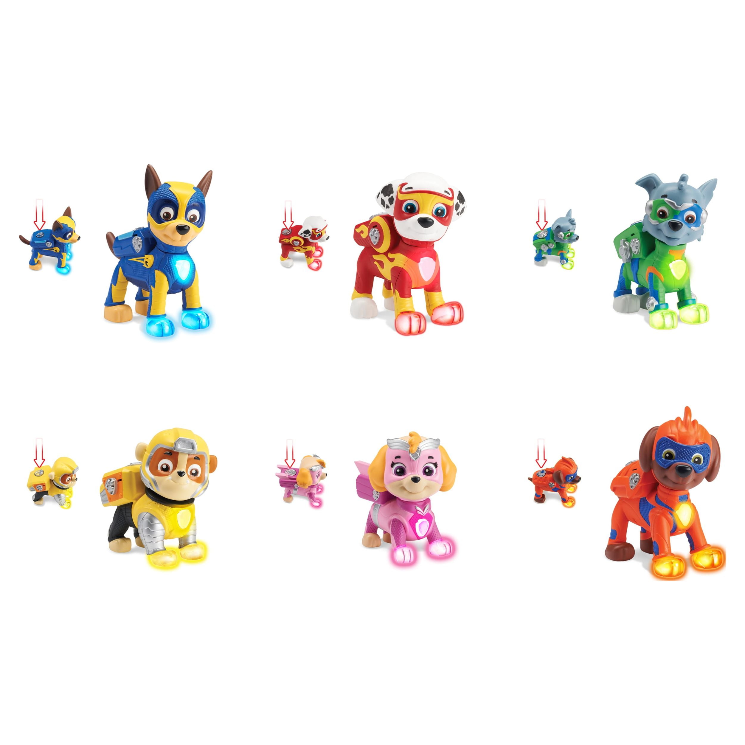 Paw patrol mighty pups sales action pack gift set