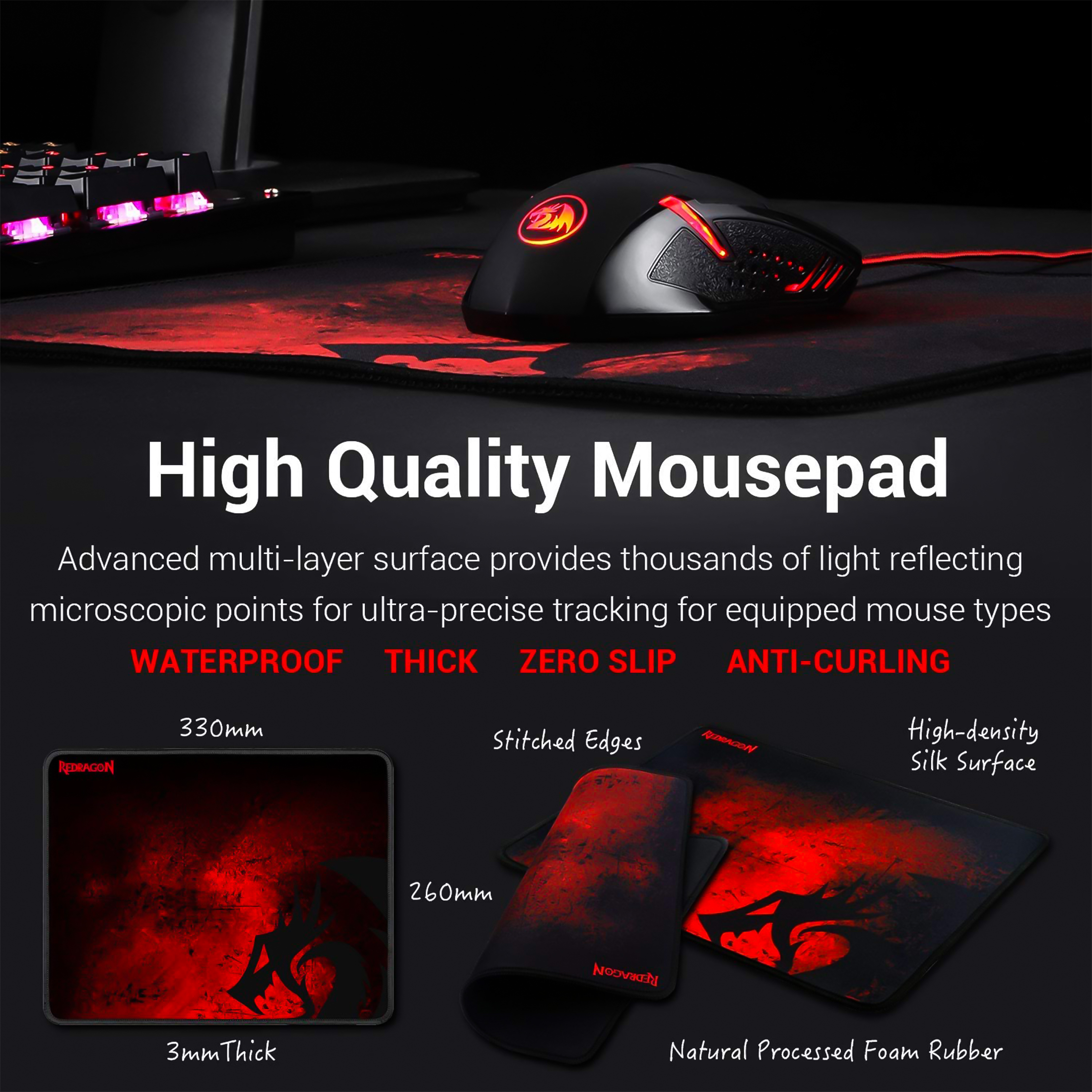 Redragon Garuda H101, brillo Pad, scroll Wheel, Gaming keypad, mouse Mats,  gaming Computer, Computer keyboard, Computer mouse, Headset, Headphones