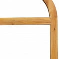 thumbnail image 4 of 4.75 X 23.75 X 1.25 Brown Rustic With Minimalist Window Frame Dressing Mirror - Black, 4 of 4