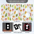 thumbnail image 3 of Yayeee Blank Wall Plate Cover 1-Gang 4.5"x2.7" Home Unused Decorative Outlet, Pink Colorful Leaves, 3 of 7