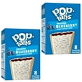 thumbnail image 3 of ( 2 Pack ) Pop-Tarts Frosted Blueberry Toaster Pastries, Breakfast Foods, Shelf-Stable, 13.5 oz (8 Count), 3 of 6