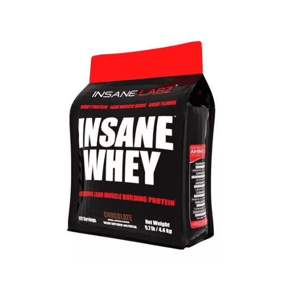 Proteina Insane Whey 4.4 kg (120 serv) Chocolate