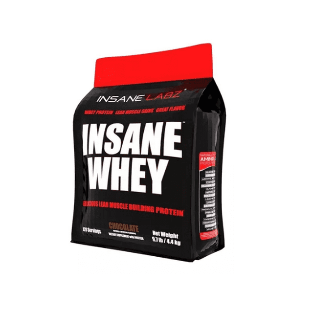 Proteina Insane Whey 4.4 kg (120 serv) Chocolate