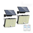 thumbnail image 1 of 106 LED Solar Street Lights 328 LED Spotlights IP65 Waterproof Motion Sensor Human Induction Solar Flood Security Lights 3 Modes ,Energy Saving and Security, 1 of 7