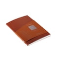 thumbnail image 5 of Fabriano Ecoqua Plus Glue-Bound Notebook, 5.8 in x 8.3 in, A5, Lined, Red, 5 of 10