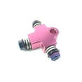 thumbnail image 1 of Shisuyan 1 Set Hydraulic Brake Line Connector: Motorcycle Brake Line Tee Adapter With Titanium-Burned Bolts - T Shaped Adapter For Motorcycle Quad Bike Atv, 1 of 8