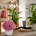 thumbnail image 3 of Boreal Craft Centerpiece In Pot Mini Decorative Potted Topiary Shrubs For Home Indoor Room Decoration Wooden Roses, 3 of 3