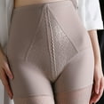 thumbnail image 2 of XUNKUSGA Tummy Control Underwear for Women High Waisted shapewear for women Lightweight Slimming Ladies Underwear Panties With Lace Trim Anti-Chafing Boyshort Safety Underwear, 2 of 4