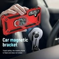 thumbnail image 5 of Phone Case for Samsung S24 Case Samsung Galaxy S24 Phone Case, Military Grade, Heavy Duty, with Ring Holder Stand, Support Magnet Car Mount for Samsung Galaxy S24 Case Red, 5 of 9