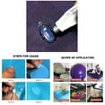 thumbnail image 2 of 10 Pcs Colle Pvc pour Matelas Gonflable Lit d'Air Bateau Canapé Kit de Réparation Patchs Colle, 2 of 5