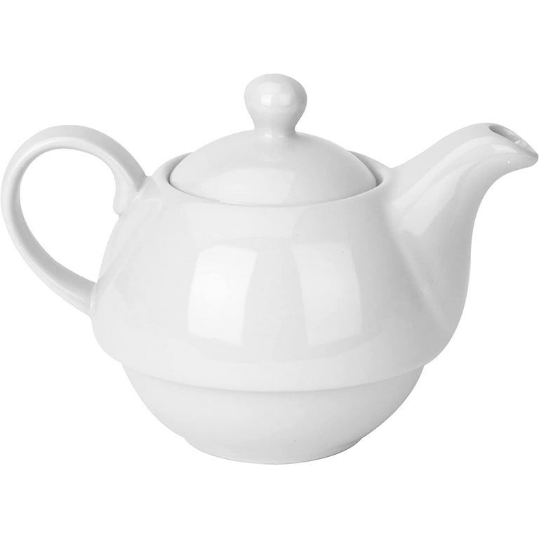 Mind Reader Coffee/Tea Warmer Set, Includes Ceramic Mug, Warming