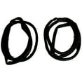 thumbnail image 6 of Crown Automotive 5017462K Door Weatherstrip Kit Fits 97 06 Wrangler (Tj) Fits select: 1997-2003 JEEP WRANGLER / TJ, 2004-2006 JEEP WRANGLER / TJ X, 6 of 6