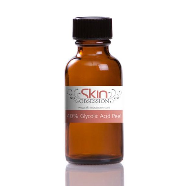 Skin Obsession 40 Glycolic Acid Peel Natural Skin Care Acne Scars Prone Anti Aging Reduce Wrinkles Sunburn Blackheads Dark Spots Clear Skin Glow 1 Fl Oz 30 Ml Walmart Com
