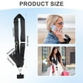 thumbnail image 7 of Phone Strap with Zippered Pouch, Clip and Go Strap for Phone with Wallet Crossbody, Cross Body Phone String with Zipper Wallet Pouch, Adjustable Phone Strap Crossbody (Champagne), 7 of 7