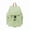 Green, variant on Drawstring Nylon Casual Backpack, Sporty Waterproof Sack with Multiple Pockets, Lightweight Pack for Gym Commute Travel, 10.63 Inch (Yellow)