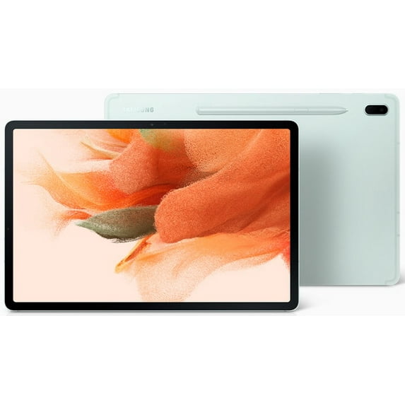 Restored Samsung Galaxy Tab S7 FE 12.4" 64GB Mystic Green WiFi SMT733NLGAXAR (Refurbished)