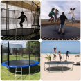 thumbnail image 1 of Accesorios de trampolín Trampolín al aire libre V-ring Acero inoxidable Triángulo Anillo Hebilla Trampolín Cama rebotadora Accesorios (20 piezas Blanco plateado) ShuxiuWang 8390612231018, 1 of 1