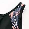 thumbnail image 6 of ZXLBBD Swimsuit for Women Tankini Top 2 Piece Swimwear with Sporty Pockets Swim Shorts Breathable Stretch Bathing Suit Casual Holiday Beach Pool, 6 of 7