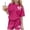 Hot Pink, variant on CYRBOKO Girls Casual Outfit Sets, 2-Piece Summer Elastic Waist Athletic Short Sleeve Tops with Shorts Green Size 10-12 T