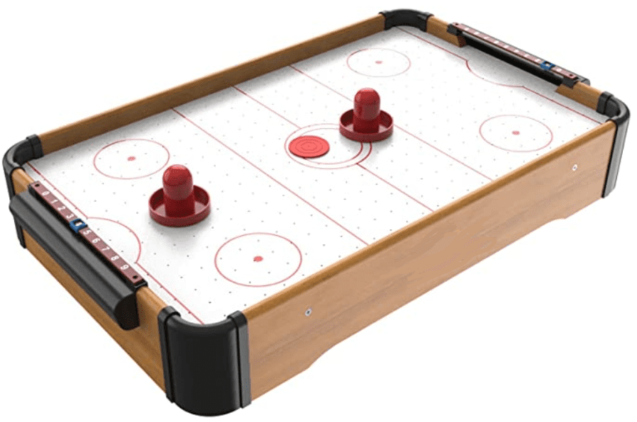 BIGTREE 20" Air Hockey Tabletop Family Fun Home Arcade Game Striker Pucks Full Airflow