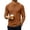 Brown, variant on Dweltoz Men's Henley Shirts Long Sleeve 3 Button Casual Basic Solid Pullover Shirt Soft Comfortable Lightweight Classic Tee Tops,Brown XL