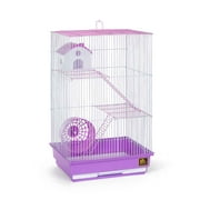 Angle View: Prevue Pet 3-Story Hamster/Gerbil Home - SP2030 (Purple)