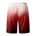 thumbnail image 4 of Sopiago Men's Swimming Trunks with Mesh Lining Quick Dry Sports Shorts Beach Shorts Boardshorts Bathing Suit Swimwear Red,S, 4 of 4