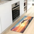 thumbnail image 6 of GZHJMY Dolphin Kitchen Mat Soft and Absorbent Bath Mats for Bathroom Non Slip Quick Dry Shaggy Bath Carpet Machine Wash for Kitchen Bathroom Shower Home Decor 39x20 in, 6 of 7