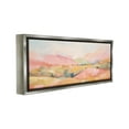 thumbnail image 4 of Stupell Industries Abstract Tranquility Hills Landscape Painting Gray Floater Framed Canvas Art Print Wall Art, 31 x 14, 4 of 10