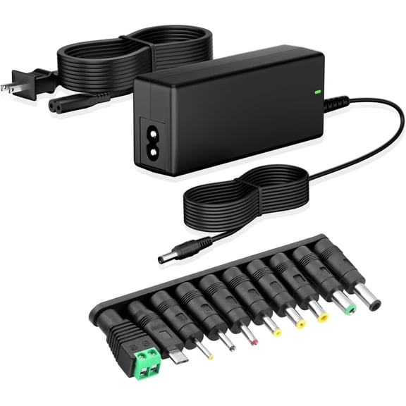14V 2A 1.5A 1A AC Adapter 10 Multi Jacks 14 Volt 2000mA 1500mA 1000mA