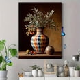 thumbnail image 4 of UXIEQU Still Life Vase Olives Fruits Canvas Wall Art Print 15.75x11.81 Inches, 4 of 8