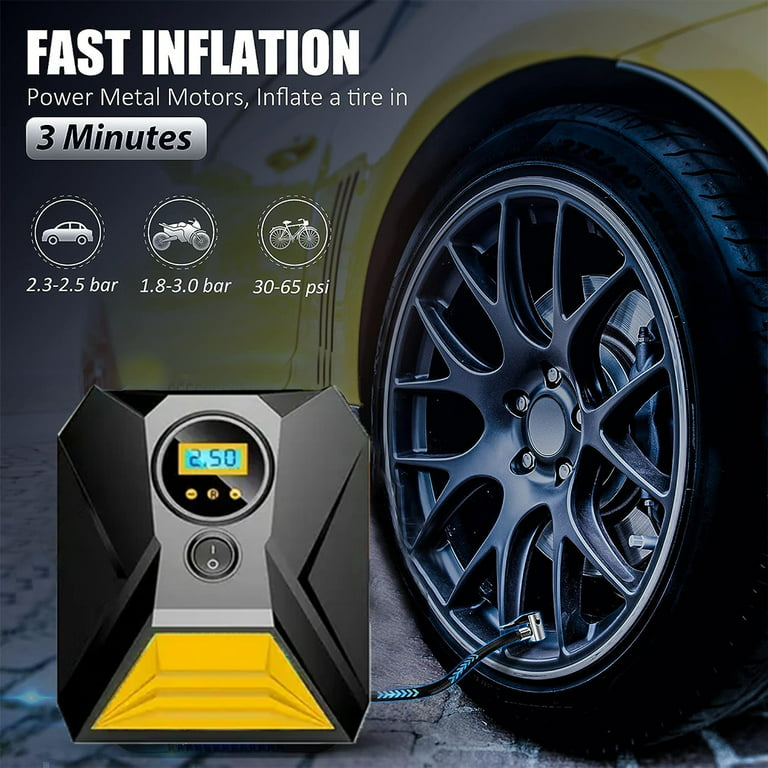 Automobile inflation pump Wireless inflation pump for car tires